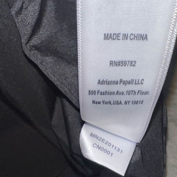 Aidan Mattox Evening Gown Mesh Lace Cutout Sleeveless Criss Cross Back Women’s 2 - Picture 8 of 12